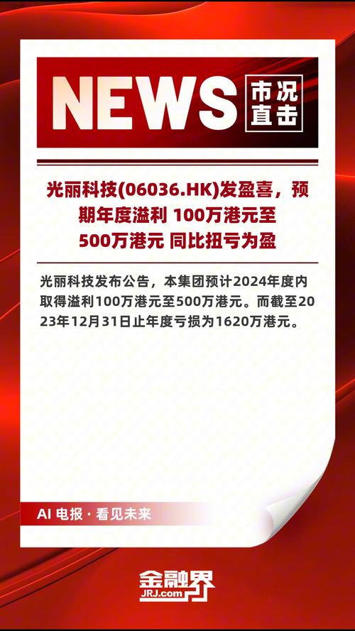 百望股份发盈喜 预计中期净利润约300万至500万元同比扭亏为盈