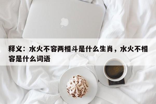 释义：水火不容两相斗是什么生肖，水火不相容是什么词语